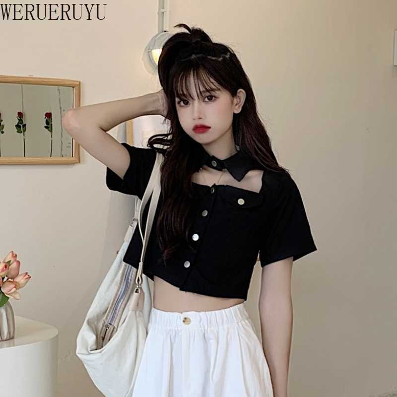 WERUERUYU Short Sleeves Blouse Shirts Women Summer Solid Tops Hollow Out Loose Pullover 210608, Photo color
WERUERUYU Short Sleeves Blouse Shirts Women Summer Solid Tops Hollow Out Loose Pullover 210608, Photo color