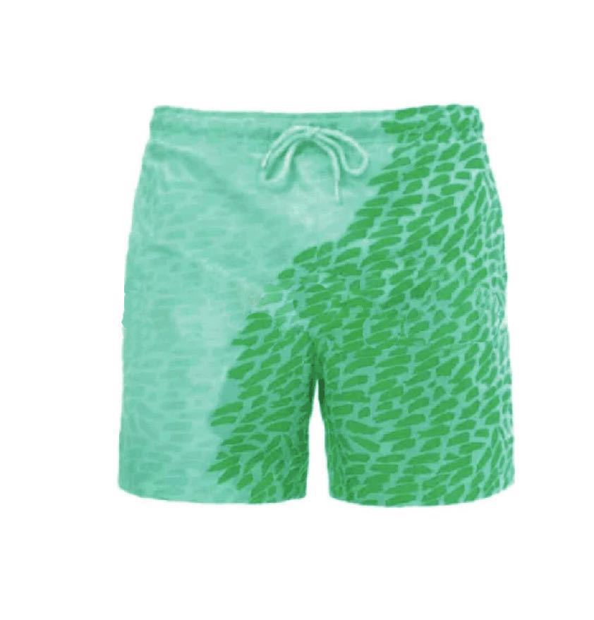 Color-changing Beach Shorts Swimming Trunks Men's Quick-drying Plus Size Color-changing Shorts
Color-changing Beach Shorts Swimming Trunks Men's Quick-drying Plus Size Color-changing Shorts