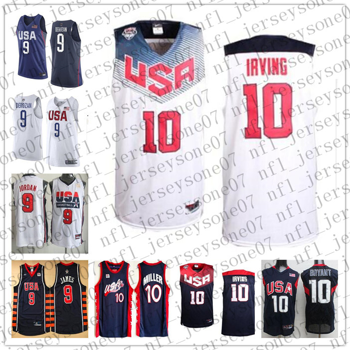 Custom Team Mens women youth USA 9 Michael 10 Bryant Black 2016 Dream Team Stitched white blue Throwback City Basketball jersey
Custom Team Mens women youth USA 9 Michael 10 Bryant Black 2016 Dream Team Stitched white blue Throwback City Basketball jersey