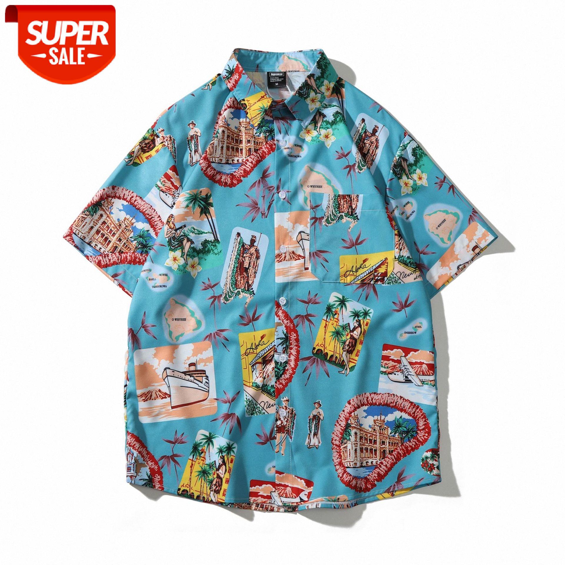 Retro Hong Kong-flavored flower shirt vintage Weiyi short-sleeved men's loose lazy jacket #2G67, White;black
Retro Hong Kong-flavored flower shirt vintage Weiyi short-sleeved men's loose lazy jacket #2G67, White;black