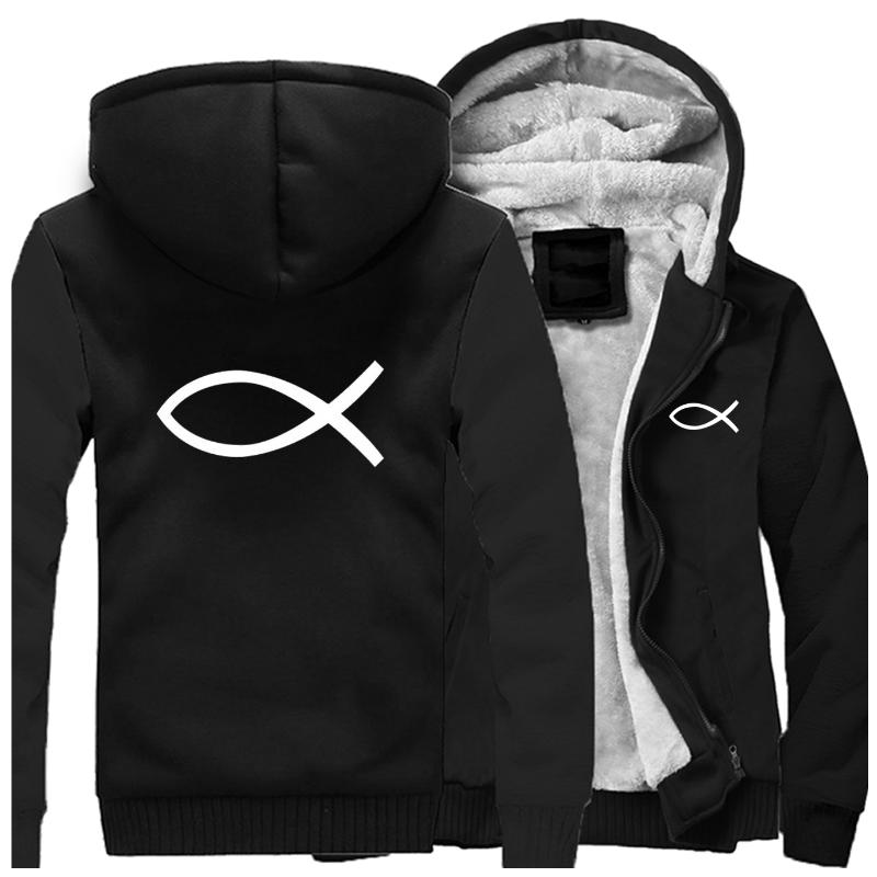 Men's Hoodies & Sweatshirts 2021 Winter Mens Thick Sweatshirt Christian JESUS Fish Brand Zipper Jacket Warm Fleece Thicken Coat Casual Stree, Gray dark blue 5
Men's Hoodies & Sweatshirts 2021 Winter Mens Thick Sweatshirt Christian JESUS Fish Brand Zipper Jacket Warm Fleece Thicken Coat Casual Stree, Gray dark blue 5