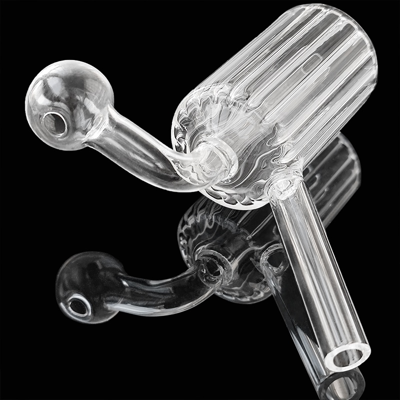 Portable Colorfed Pyrex Thick Glass Oil Burner Bubbler Glass Pipes Smoking Water Bong Curved Dab Rig Pipe Tobacco Bowl Handmade Striped Integrated Hookah Shisha
Portable Colorfed Pyrex Thick Glass Oil Burner Bubbler Glass Pipes Smoking Water Bong Curved Dab Rig Pipe Tobacco Bowl Handmade Striped Integrated Hookah Shisha