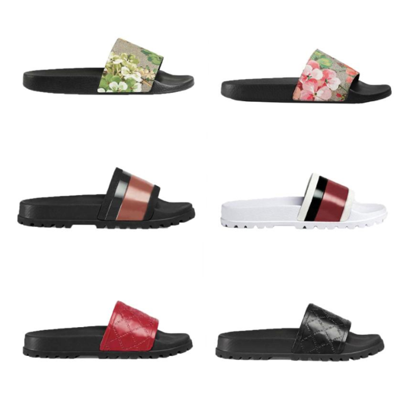 High Quality Slippers Letter Embroidery Design Leather Flat Shoes Pantoufle Summer Man's Women's Beach Slipper 35~45, Black
High Quality Slippers Letter Embroidery Design Leather Flat Shoes Pantoufle Summer Man's Women's Beach Slipper 35~45, Black