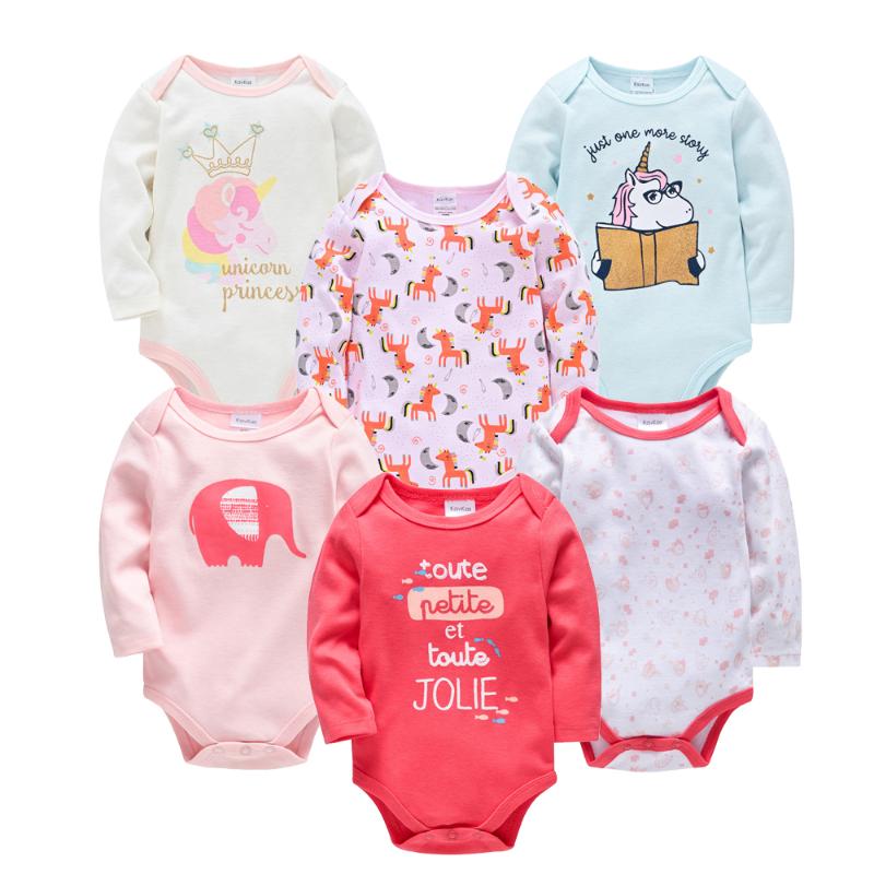Clothing Sets Kavkas Born Baby Girl Clothes Set 3 6 Pcs/lot Cotton Body Rompers Long Sleeve 0-12 Months Lovely Jumpsuit, Hy2071
Clothing Sets Kavkas Born Baby Girl Clothes Set 3 6 Pcs/lot Cotton Body Rompers Long Sleeve 0-12 Months Lovely Jumpsuit, Hy2071