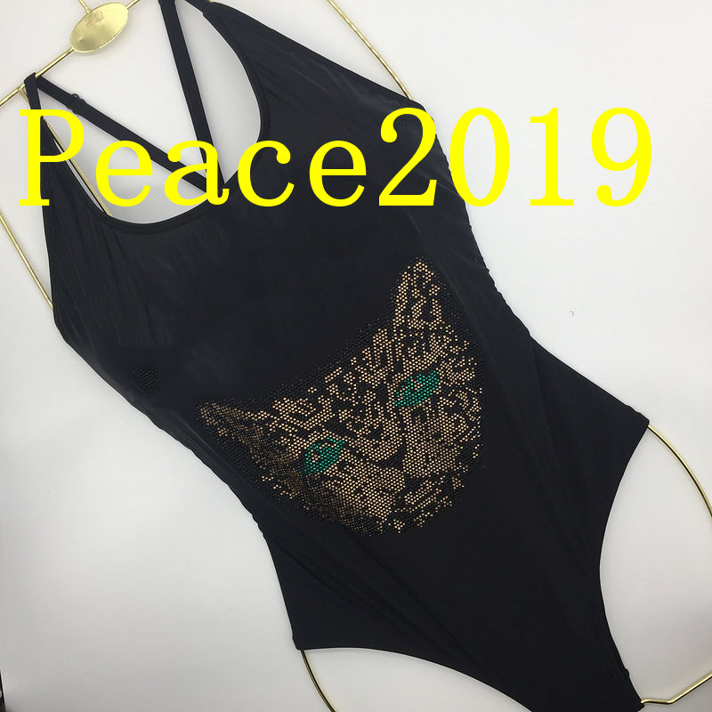 18ss Luxury designer swimwears Swimsuit Backless Cat Head Printing Triangle One-Piece swimwear for women Vest Sexy Bikini Bathing Suit, White;black
18ss Luxury designer swimwears Swimsuit Backless Cat Head Printing Triangle One-Piece swimwear for women Vest Sexy Bikini Bathing Suit, White;black