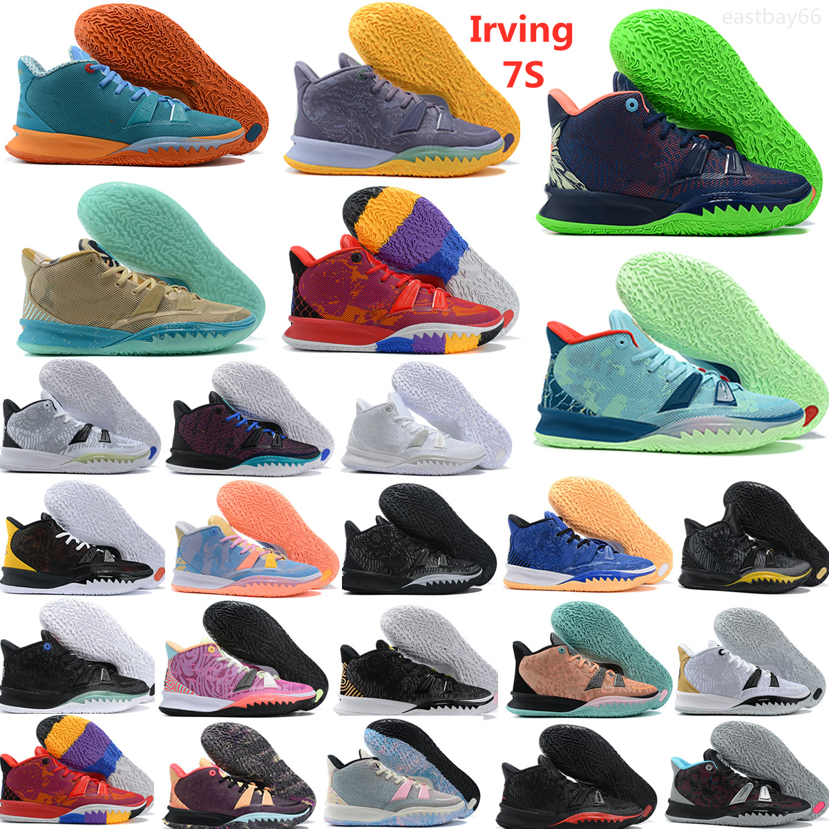 Kyrie 7 Irving 7s Men Basketball Shoes Special FX Pre Heat Ep Black Red Gold Colorful Green Lake White Blue Rspongebob Mens Sports Actual Combat Trainers Sneakers, 35
Kyrie 7 Irving 7s Men Basketball Shoes Special FX Pre Heat Ep Black Red Gold Colorful Green Lake White Blue Rspongebob Mens Sports Actual Combat Trainers Sneakers, 35