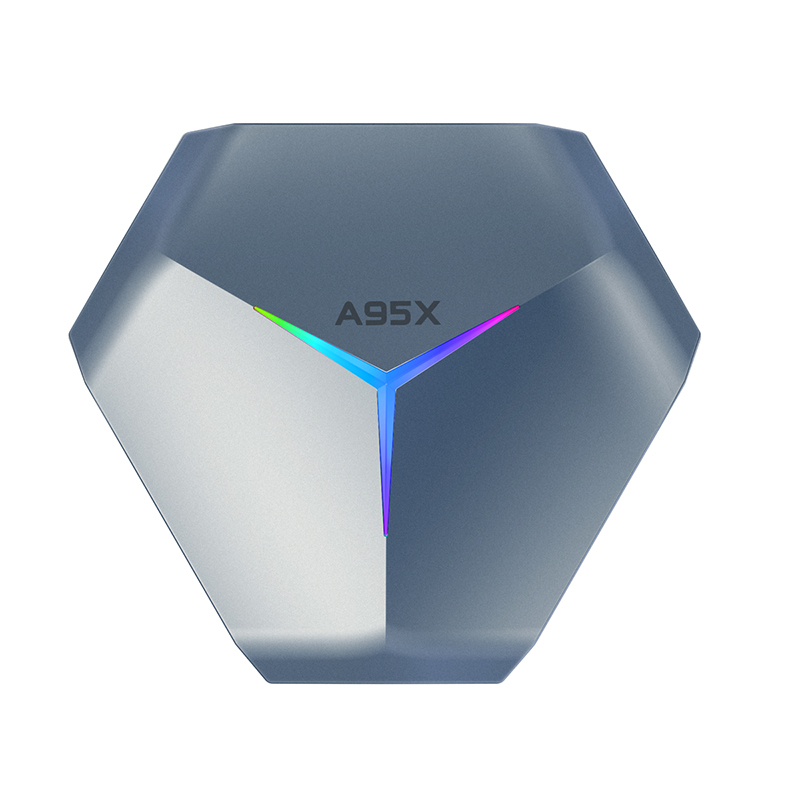 A95X F4 Android 11 TV Box Amlogic S905X4 Quad Core 4G 32G 2.4G 5G WiFi Bluetooth 8K RGB Light Smart TVbox