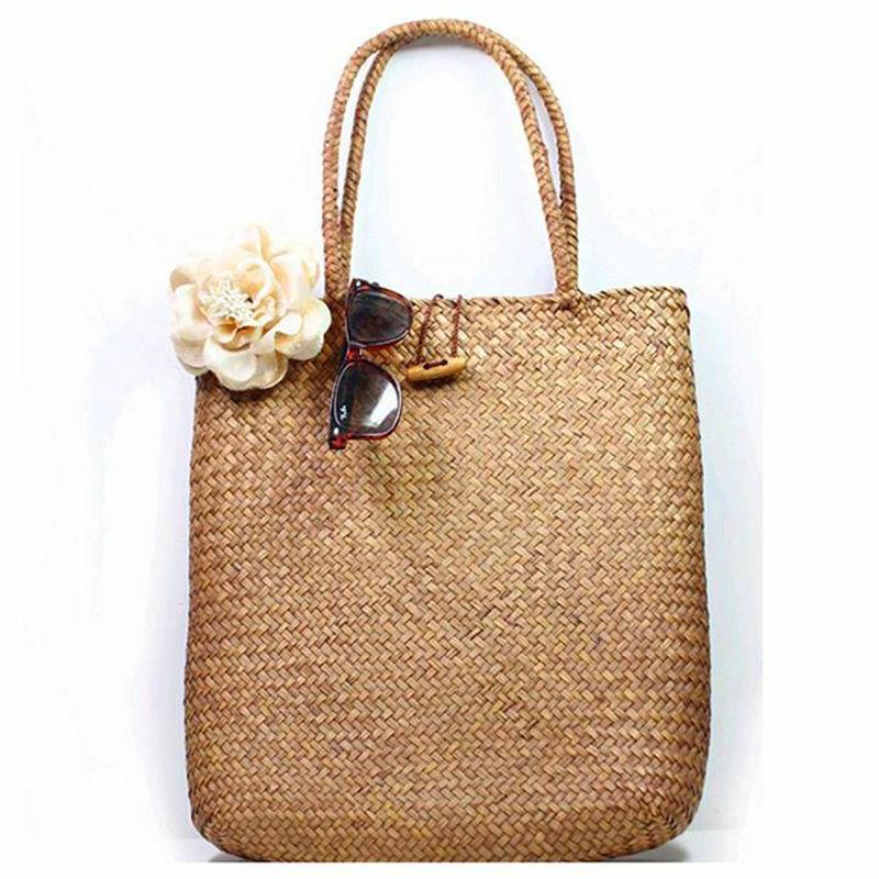 Duffel Bags Women Handbag Summer Beach Bag Rattan Woven Handmade Knitted Straw Large Capacity Totes Shoulder Bohemia, As picture
Duffel Bags Women Handbag Summer Beach Bag Rattan Woven Handmade Knitted Straw Large Capacity Totes Shoulder Bohemia, As picture