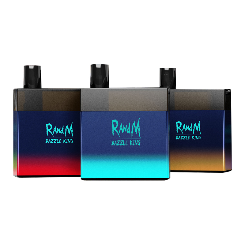 Original 3000Puffs RandM Dazzle King Disposable E Cigarette Vape Electronic Cigarettes 8.0ml Pod Glow in Dark LGB Light 12 Colors VS Puff Bar
Original 3000Puffs RandM Dazzle King Disposable E Cigarette Vape Electronic Cigarettes 8.0ml Pod Glow in Dark LGB Light 12 Colors VS Puff Bar