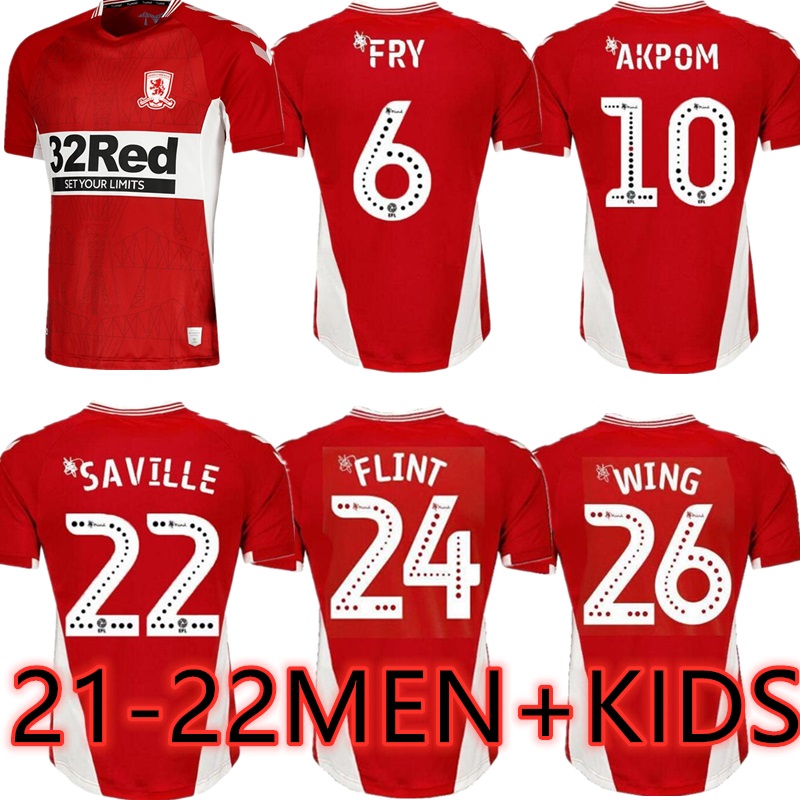 Men +Kids kit 2021 2022 MIDDLESBROUGH Soccer jersey 21/22 Ashley Michael Fletcher FLINT WING ASSOMBALONGA THAILAND football shirts, Home
Men +Kids kit 2021 2022 MIDDLESBROUGH Soccer jersey 21/22 Ashley Michael Fletcher FLINT WING ASSOMBALONGA THAILAND football shirts, Home