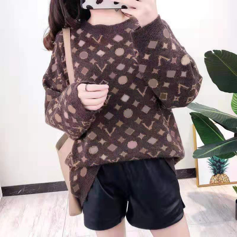 21SS Luxury Clothes Women's Letter Sweater Female Designer Imitation alpaca autumn winter new round neck pull-over sweaters for women l, White;black
21SS Luxury Clothes Women's Letter Sweater Female Designer Imitation alpaca autumn winter new round neck pull-over sweaters for women l, White;black