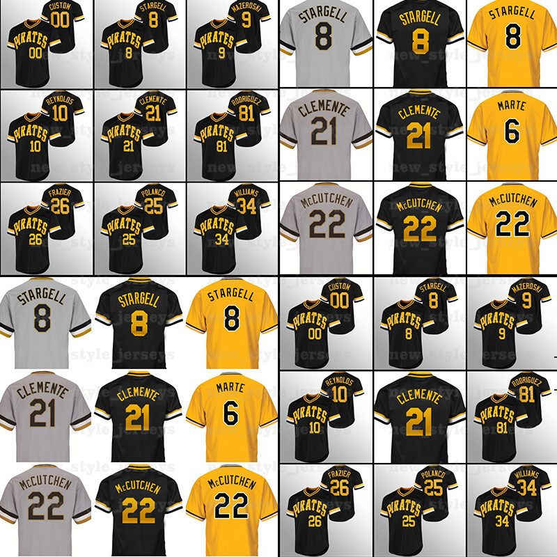 21 Roberto Clemente Pirates Baseball Jerseys 32 Henry Davis Starling Marte Francisco Cervelli Kent Tekulve JOSH BELL CHRIS ARCHER Gregory Polanco, Men(hai dao)
21 Roberto Clemente Pirates Baseball Jerseys 32 Henry Davis Starling Marte Francisco Cervelli Kent Tekulve JOSH BELL CHRIS ARCHER Gregory Polanco, Men(hai dao)