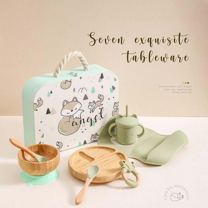 Cups, Dishes & Utensils Baby Feeding Tableware Wooden 7Pcs/Set With Gift Box BPA Free Food Grade Material More Choices Only For Your Baby's
Cups, Dishes & Utensils Baby Feeding Tableware Wooden 7Pcs/Set With Gift Box BPA Free Food Grade Material More Choices Only For Your Baby's