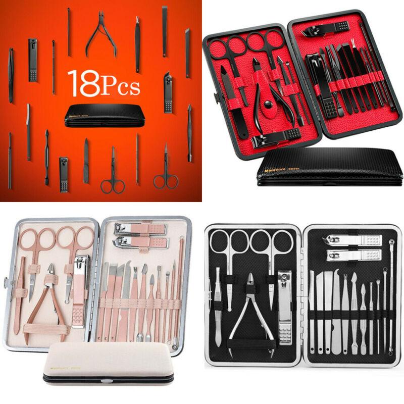 Nail Art Kits 18PCS Set Stainless Steel Manicure Kit Pedicure Grooming Clippers Tools Care For Men Womens Drop
Nail Art Kits 18PCS Set Stainless Steel Manicure Kit Pedicure Grooming Clippers Tools Care For Men Womens Drop