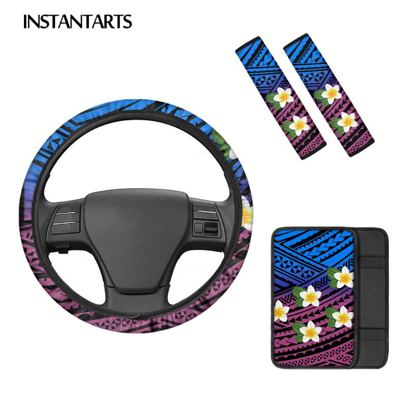 Safety Belts & Accessories INSTANTARTS Dark Gradient Polynesia Prints Washable Steering Wheel Cover Universal Car Armrest Seatbelt Shoulder
Safety Belts & Accessories INSTANTARTS Dark Gradient Polynesia Prints Washable Steering Wheel Cover Universal Car Armrest Seatbelt Shoulder