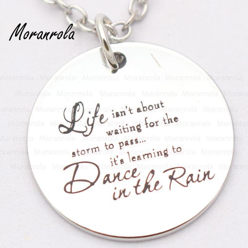 Pendant Necklaces Arried "Life Isn't About Waiting For The Storm To Pass.."Copper Necklace Keychain,charm Hand Stamped Jewelry Inspirational
Pendant Necklaces Arried "Life Isn't About Waiting For The Storm To Pass.."Copper Necklace Keychain,charm Hand Stamped Jewelry Inspirational