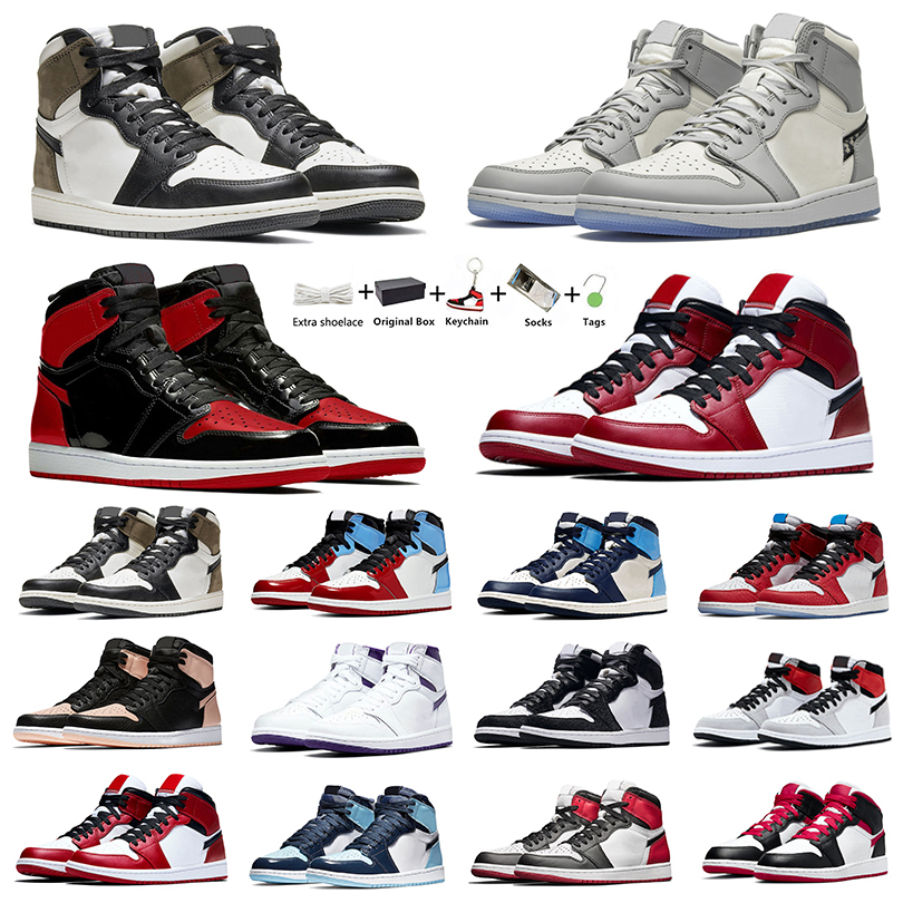 jorden 1 Jumpman 1s Mens retro Basketball Shoes UNC Chicago Twist Dark Mocha Blue Black Wolf Hyper Royal Design Seafoam Sports Sneakers Womens Trainers With box, Item#33
jorden 1 Jumpman 1s Mens retro Basketball Shoes UNC Chicago Twist Dark Mocha Blue Black Wolf Hyper Royal Design Seafoam Sports Sneakers Womens Trainers With box, Item#33