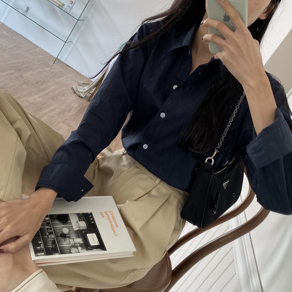 Korean All Match Sweet OL Loose Casual Streetwear Tops Outwear Chic Stylish Office Lady Brief Shirts Clothe 210421