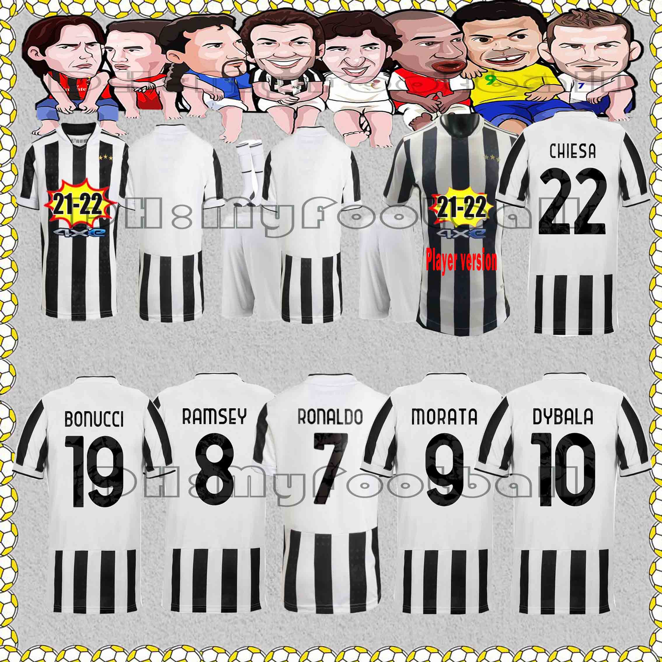 Fans player version soccer jerseys 2021 2022 RONALDO DYBALA MORATA CHIESA McKENNIE juve football kit shirt 21 JUVE Men + Kids fourth
Fans player version soccer jerseys 2021 2022 RONALDO DYBALA MORATA CHIESA McKENNIE juve football kit shirt 21 JUVE Men + Kids fourth