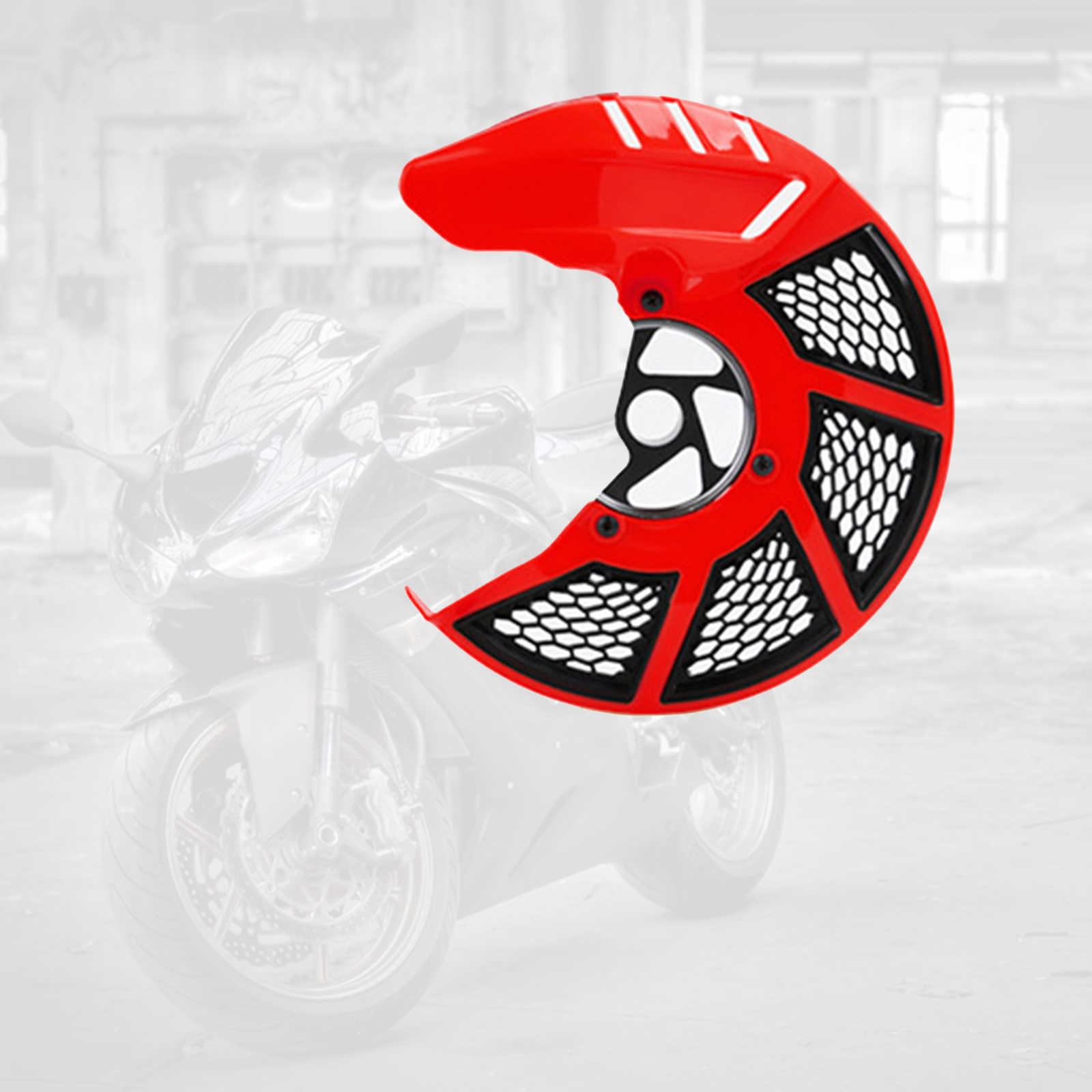 Disco de freno delantero para motocicleta, cubierta protectora de Rotor compatible con HONDA CRF250R CRF450R, accesorios profesionales Car