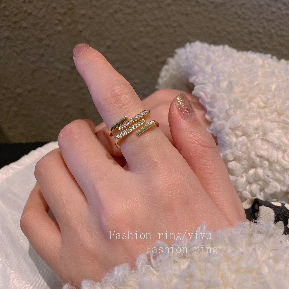 Band Rings Wholesale National Style All-Match Light Luxury Design Open Adjustable Ins Gold Plated Vintage Ring Female No. 6
Band Rings Wholesale National Style All-Match Light Luxury Design Open Adjustable Ins Gold Plated Vintage Ring Female No. 6
