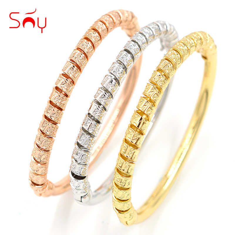 Sunny Jewelry Cuff Bracelets Bangles Rose Copper Three Color Fashion Jewelry 2021 for Women for Party Gift High Quality Exquisit Q0717
Sunny Jewelry Cuff Bracelets Bangles Rose Copper Three Color Fashion Jewelry 2021 for Women for Party Gift High Quality Exquisit Q0717