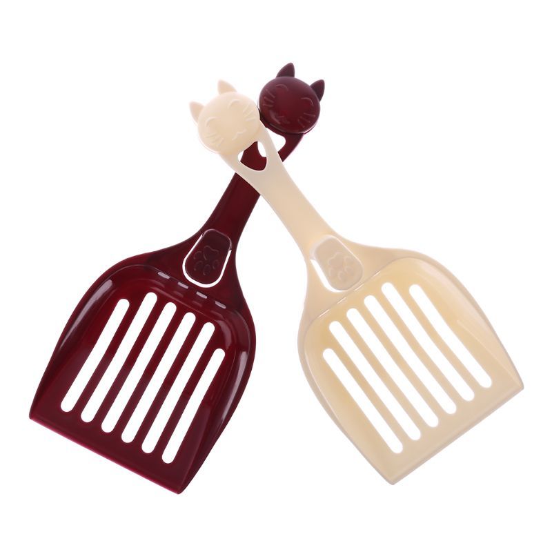 Sustainable name Pet Dog Cat Plastic Cleaning Tool Puppy Kitten Cat Puppy Scoop Cosmetic Sand Scoop Kak Kip Product For Pets 40JA