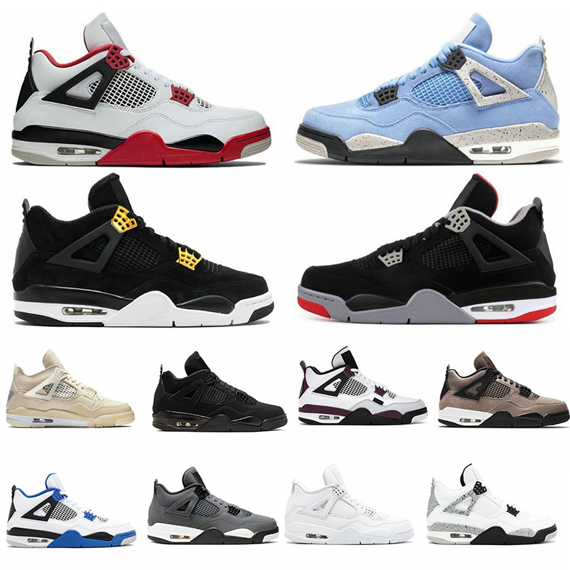 Hot Top Quality 4 4s Jumpman Men Basketball Shoes Metallic Purple Red Green Bred Ovo Splatter Black Cat Mens Sports Sneakers Size 40-47, 00
Hot Top Quality 4 4s Jumpman Men Basketball Shoes Metallic Purple Red Green Bred Ovo Splatter Black Cat Mens Sports Sneakers Size 40-47, 00