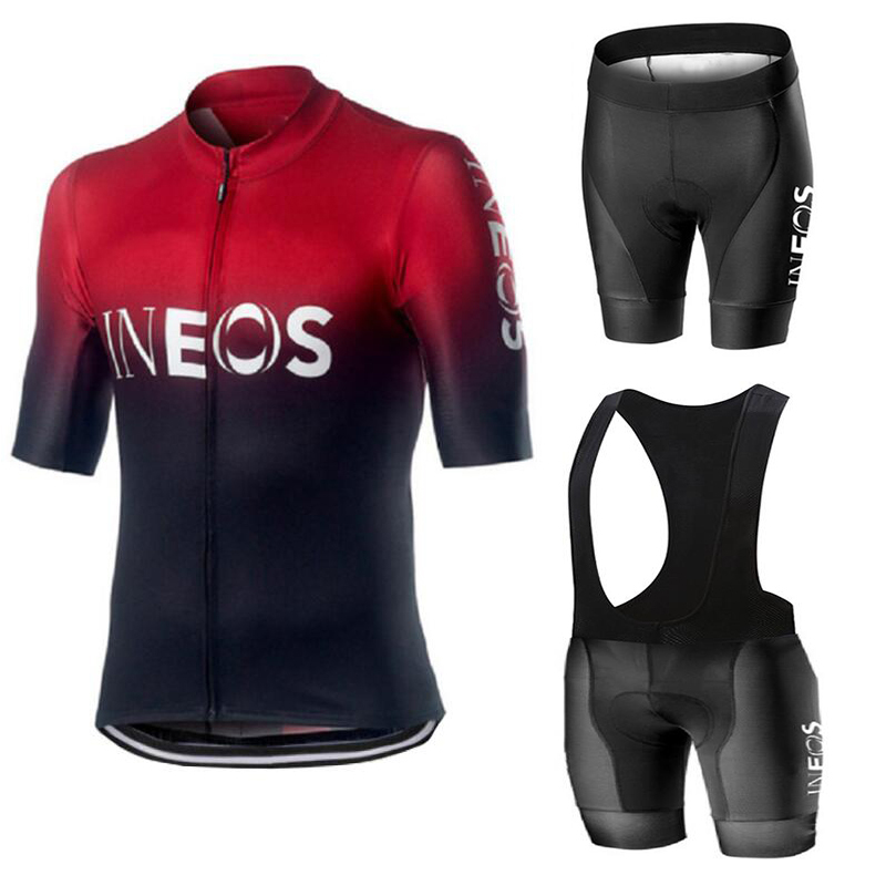 INEOS 2019 go pro Cycling Jersey Men Summer Short Sleeve Set Breathable Mtb bicycle orm cycling clothing maillot ciclismo X0503, Gray
INEOS 2019 go pro Cycling Jersey Men Summer Short Sleeve Set Breathable Mtb bicycle orm cycling clothing maillot ciclismo X0503, Gray
