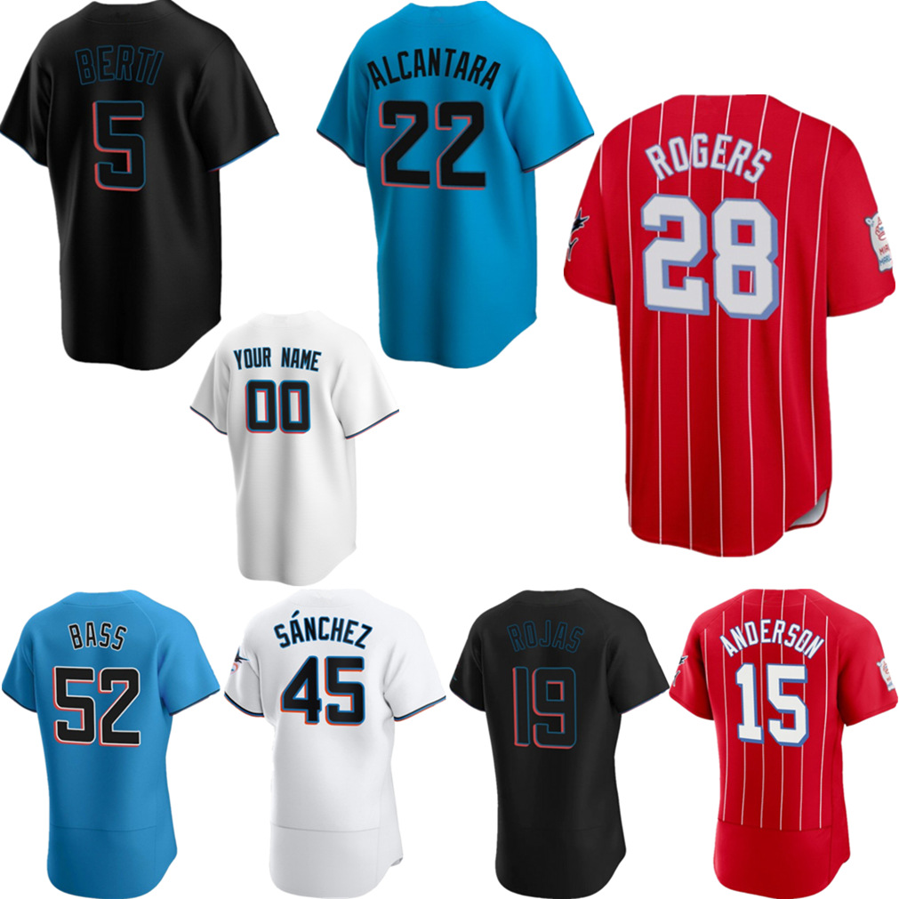 2022 Jazz Chisholm Jr. Jerseys Sandy Alcantara Joey Wendle Miguel Rojas Brian Anderson Isan Diaz Garrett Cooper Dylan Floro Custom Men Women youth Baseball Jersey, Colour 15
2022 Jazz Chisholm Jr. Jerseys Sandy Alcantara Joey Wendle Miguel Rojas Brian Anderson Isan Diaz Garrett Cooper Dylan Floro Custom Men Women youth Baseball Jersey, Colour 15