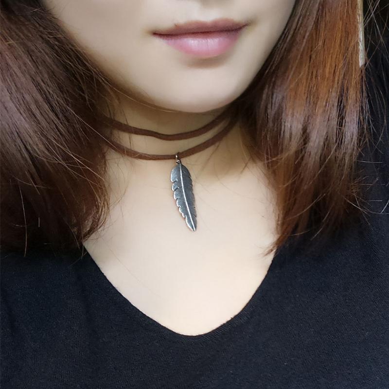 Pendant Necklaces Boho Simple Metal Feather Tassel Necklace Women's 2021 Retro Fashion Creative Clavicle Girl Jewelry Gift
Pendant Necklaces Boho Simple Metal Feather Tassel Necklace Women's 2021 Retro Fashion Creative Clavicle Girl Jewelry Gift