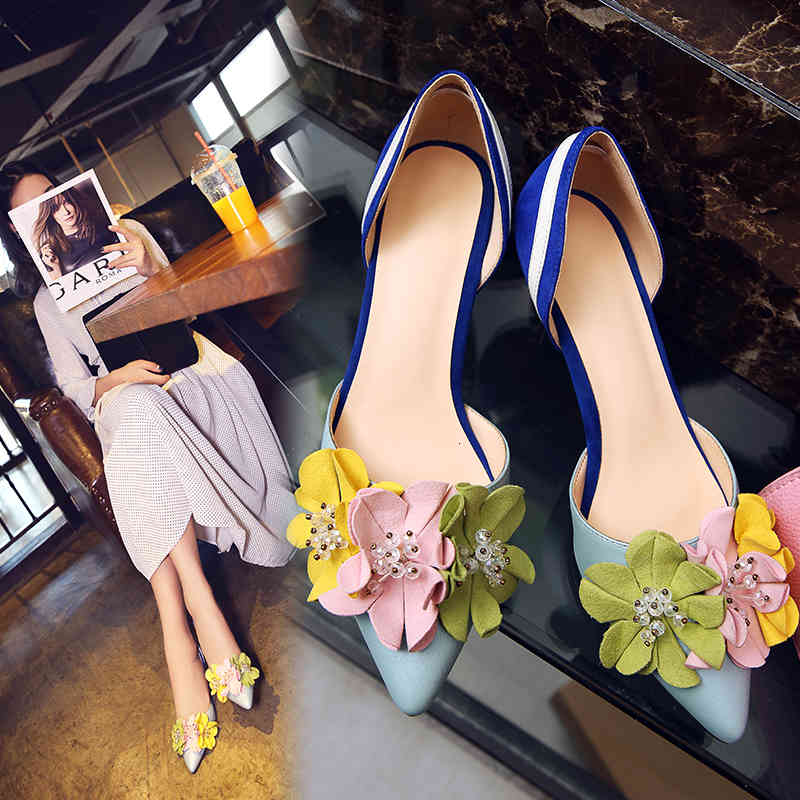 Sandals genuine leather dororsay Two-piece women's shoes spring flower flat pumps of fine-footed 0ZUT, 1# shoe box
Sandals genuine leather dororsay Two-piece women's shoes spring flower flat pumps of fine-footed 0ZUT, 1# shoe box