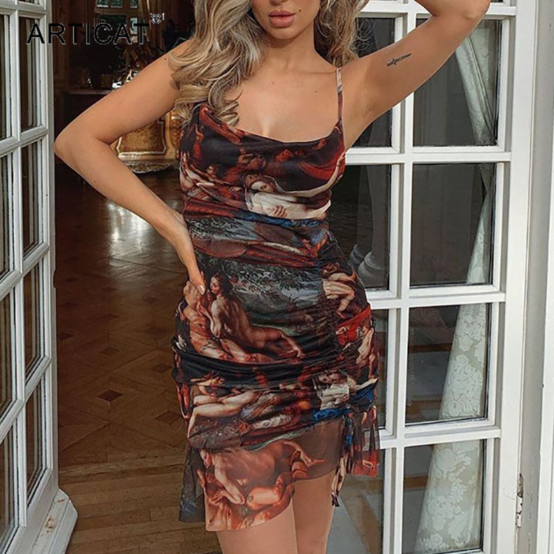 vintage religion printed dress women spaghetti strap ruched dsting backless mini dress female club party dresshigh quality, Black;gray
vintage religion printed dress women spaghetti strap ruched dsting backless mini dress female club party dresshigh quality, Black;gray