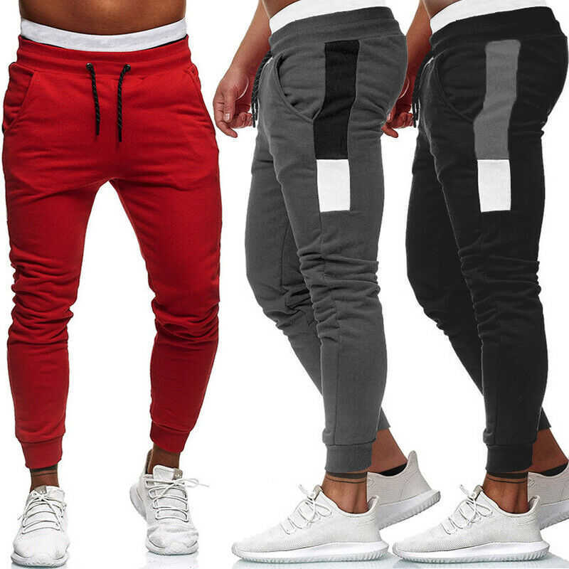 2019 New Fashion Men's Track Pants Long Trousers Tracksuit Fitness Workout Joggers Sweatpants Autumn Spring Hot Selling Pants X0909, Black
2019 New Fashion Men's Track Pants Long Trousers Tracksuit Fitness Workout Joggers Sweatpants Autumn Spring Hot Selling Pants X0909, Black