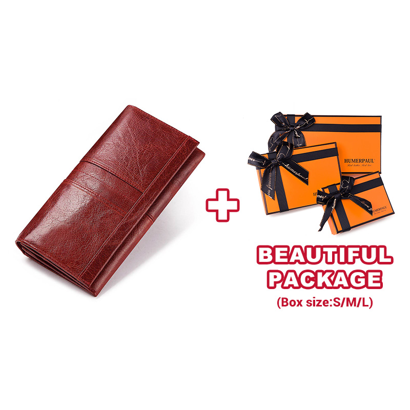 Women Long Purse Genuine Leather Female Clutches Money Wallets Handbag Handy Passport walet for Cell Phone Card Holder, Red-l
Women Long Purse Genuine Leather Female Clutches Money Wallets Handbag Handy Passport walet for Cell Phone Card Holder, Red-l
