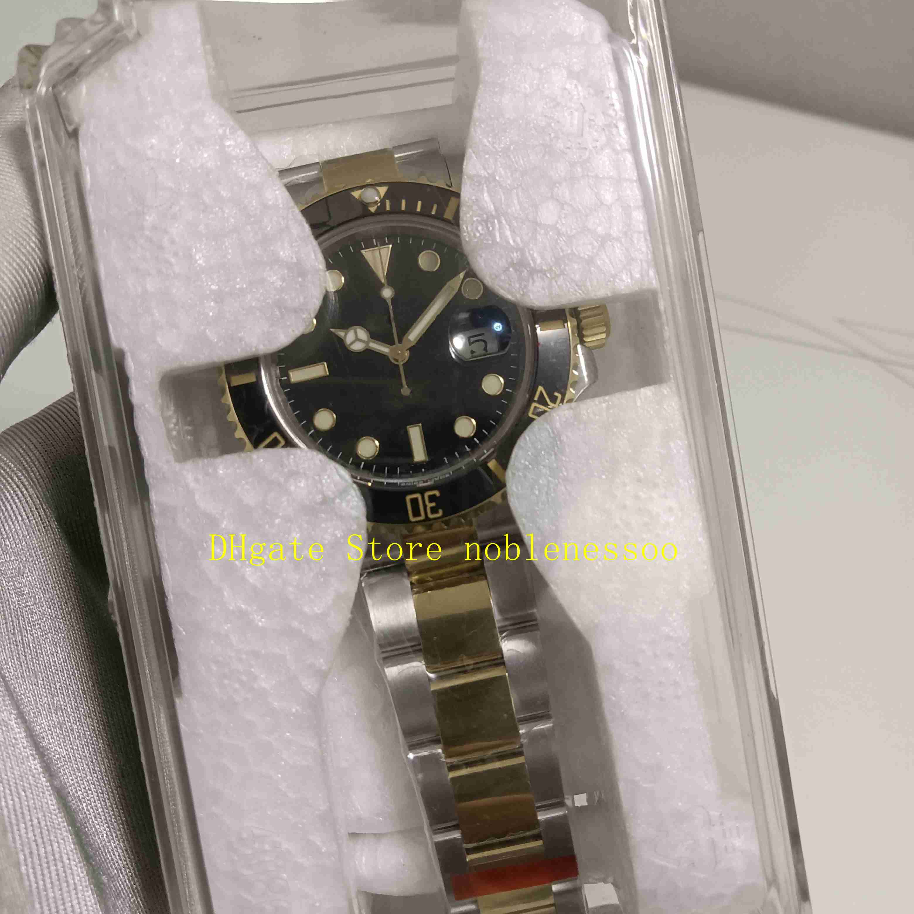 4 Style Top BP Factory Version Watches Men's 40mm Date Yellow Gold Steel Ceramic 116613LN 116613LB 116618LN 116618 Black Dial 2813 Movement Automatic Watch, 01
4 Style Top BP Factory Version Watches Men's 40mm Date Yellow Gold Steel Ceramic 116613LN 116613LB 116618LN 116618 Black Dial 2813 Movement Automatic Watch, 01