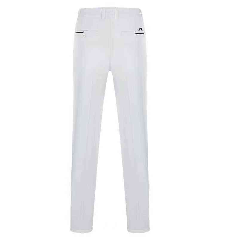 Summer Men's Golf Pants Quick-drying Breathable Pure Color Sports Casual Pants High Quality Golf Apparel 211112
