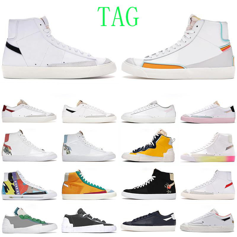 Blazer Mid 77 Vintage Blazers Jumbo Low Men Sneakers Women Casual Shoes Black White Multi Color White Indigo Pine Green Mens Designer Platform Trainers, Color 32
Blazer Mid 77 Vintage Blazers Jumbo Low Men Sneakers Women Casual Shoes Black White Multi Color White Indigo Pine Green Mens Designer Platform Trainers, Color 32