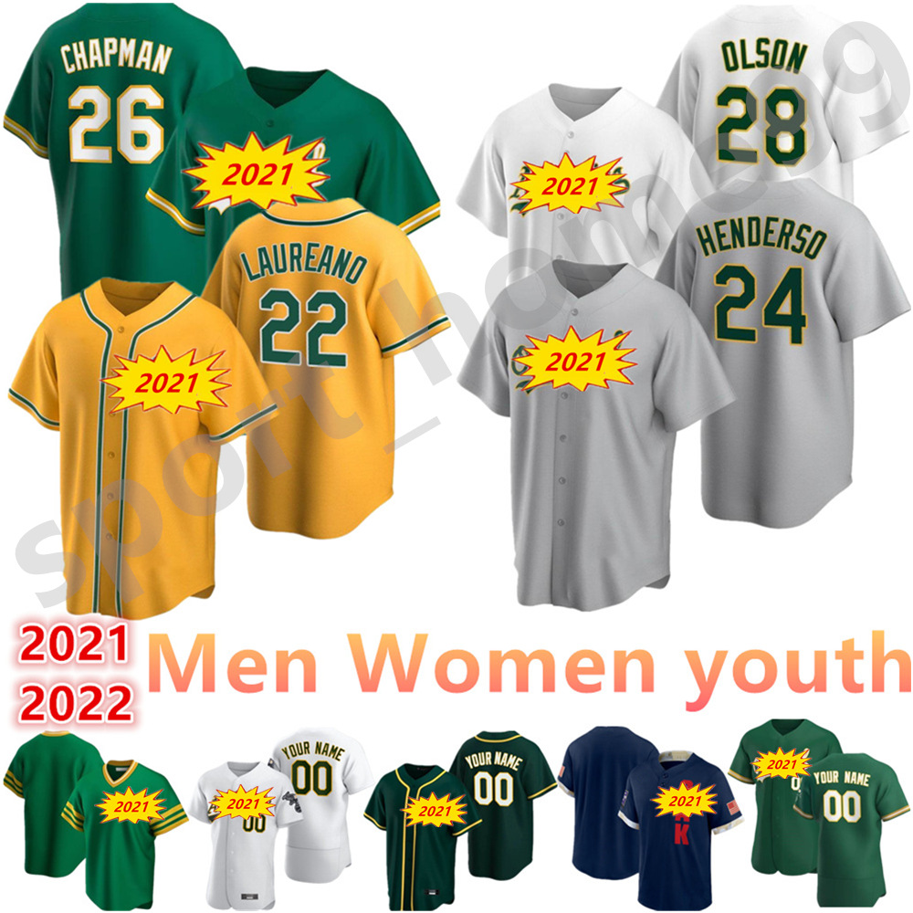 2021 Custom 26 Chapman 24 Henderson Jersey 28 Olson 2 Davis 55 Manaea 9 Jackson 21 22 Men Women Youth Baseball Jerseys, Colour 10
2021 Custom 26 Chapman 24 Henderson Jersey 28 Olson 2 Davis 55 Manaea 9 Jackson 21 22 Men Women Youth Baseball Jerseys, Colour 10
