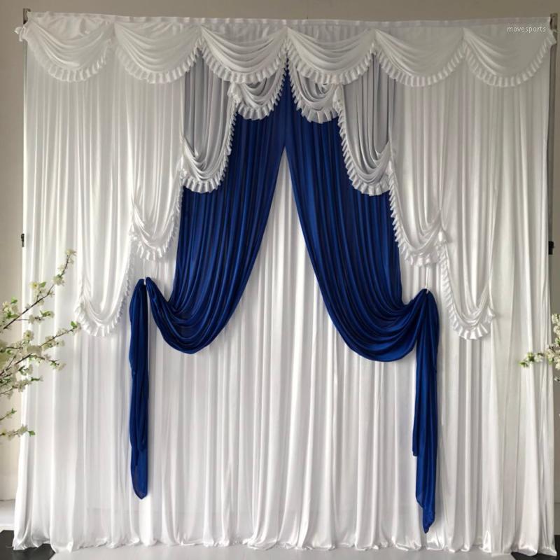 3mHx3mW Ice Silk White Curtain Swag Royal Blue Drape Backdrop Wedding Party Decoration1
3mHx3mW Ice Silk White Curtain Swag Royal Blue Drape Backdrop Wedding Party Decoration1