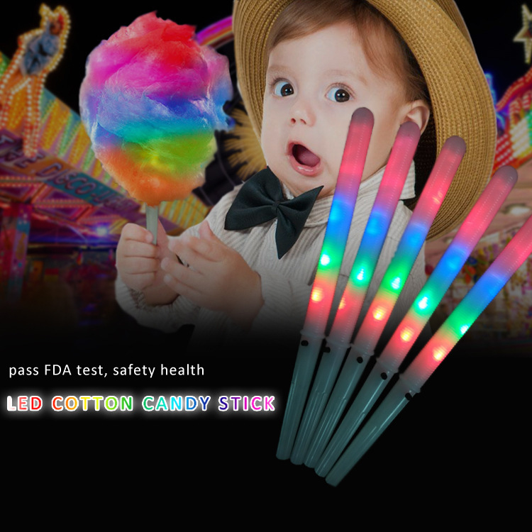 led marshmallow glow party concert Christmas luminous children's light stick colorful color-changing plastic flashing club bright cheer props
led marshmallow glow party concert Christmas luminous children's light stick colorful color-changing plastic flashing club bright cheer props
