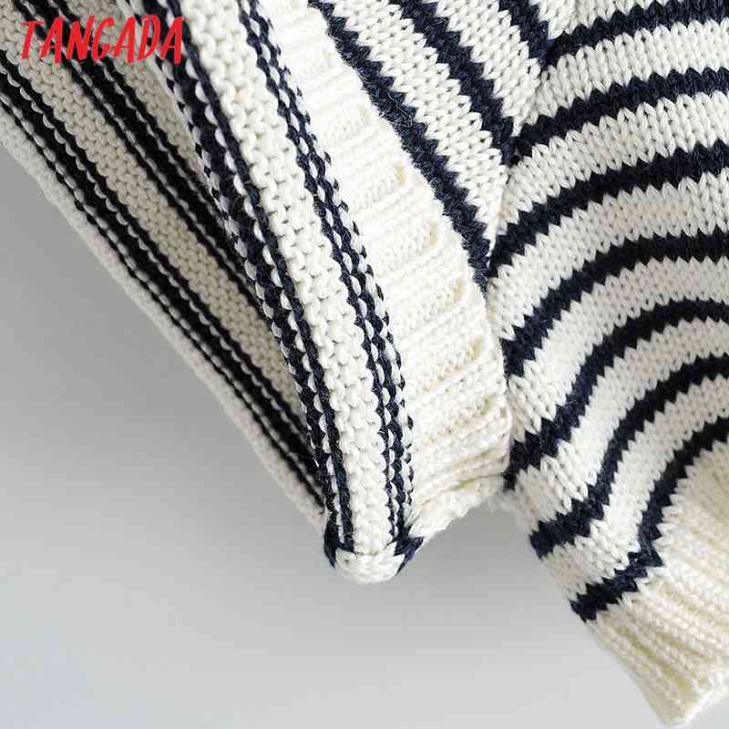 Women Elegant Striped Knit Strethy Waist Female Retro Basic Casual Shorts Pantalones AI42 210416