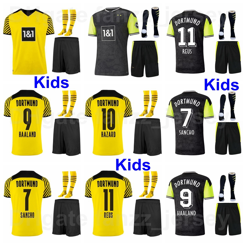 Children Borussia Dortmund Kids BVB Youth REUS Jersey Socks Set Soccer HAALAND HAZARD GUERREIRO BRANDT WITSEL DELANEY HUMMELS BURKI REYNA Fo, Black
Children Borussia Dortmund Kids BVB Youth REUS Jersey Socks Set Soccer HAALAND HAZARD GUERREIRO BRANDT WITSEL DELANEY HUMMELS BURKI REYNA Fo, Black