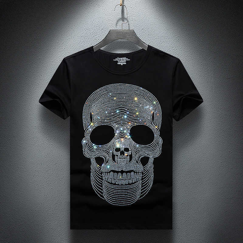 Casual T-shirt Men Summer Short Sleeve Fashion Streetwear O-Neck Slim Cotton Tshirts Plus Size S-7XL Tops Male 210629, Black
Casual T-shirt Men Summer Short Sleeve Fashion Streetwear O-Neck Slim Cotton Tshirts Plus Size S-7XL Tops Male 210629, Black