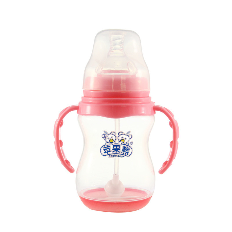 apple bear mother product with handle automatic feeding wide caliber pp baby bottle 240ml
apple bear mother product with handle automatic feeding wide caliber pp baby bottle 240ml