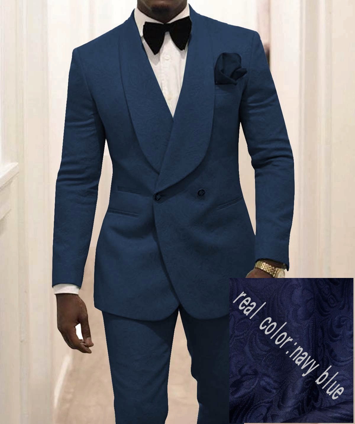 Men's Suits & Blazers Custom Made Men Navy Blue Pattern Groom Tuxedos Shawl Lapel Groomsmen Wedding Man 2 Pieces ( Jacket+Pants+ B, White
Men's Suits & Blazers Custom Made Men Navy Blue Pattern Groom Tuxedos Shawl Lapel Groomsmen Wedding Man 2 Pieces ( Jacket+Pants+ B, White