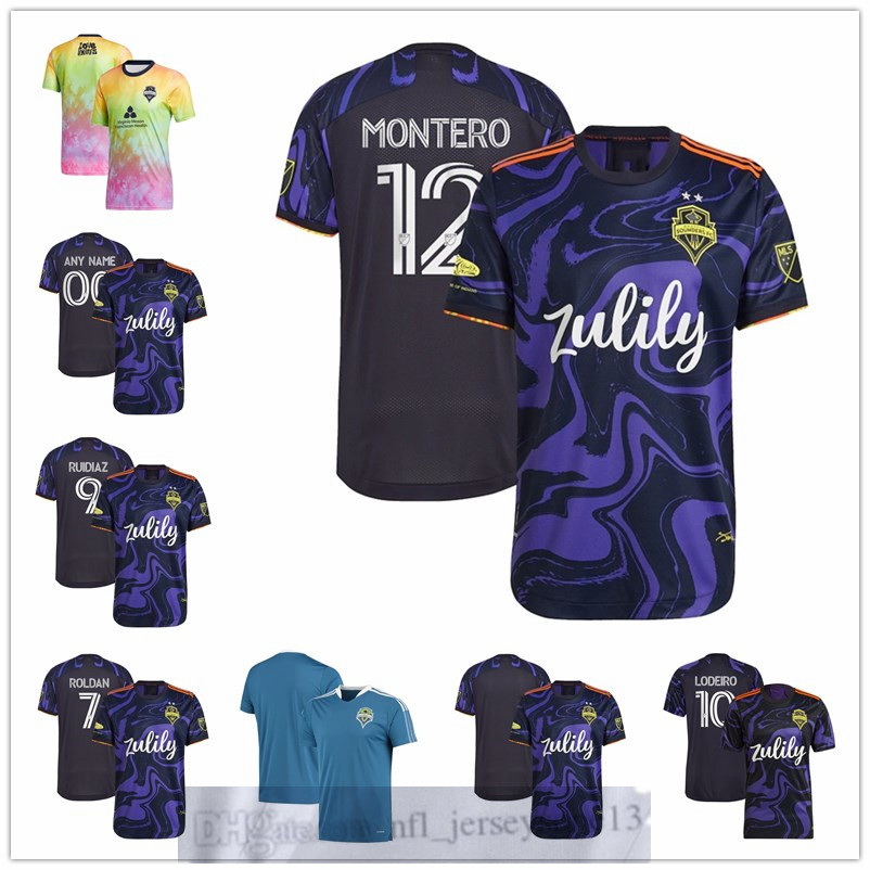 Custom Seattle Mens women youth Sounders FC 9 Raúl Ruidíaz 12 Fredy Montero 10 Lodeiro 7 Cristian Roldan Purple white 2021 The Jimi Hendrix Kit Authentic Player Jersey
Custom Seattle Mens women youth Sounders FC 9 Raúl Ruidíaz 12 Fredy Montero 10 Lodeiro 7 Cristian Roldan Purple white 2021 The Jimi Hendrix Kit Authentic Player Jersey