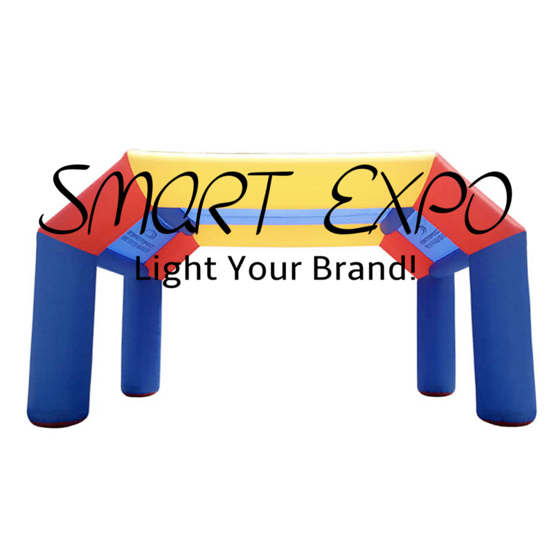 Inflatable Arch Tents W15 x H7.8 M for Promoion Event and Sports with Custom Logo Printing Base Blower