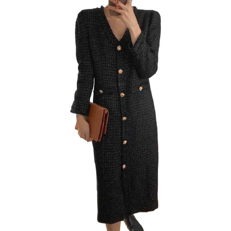 S-M Plus Size Spring Dress Girls Boho Solid Female Vintage Party Oversize Long Sleeve Women es Robe Vestido 210423