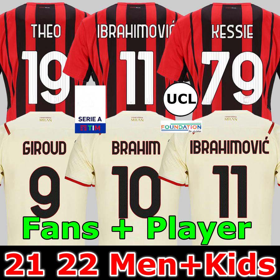 Fans Player Version AC Milan 21 22 soccer jersey IBRAHIMOVIC GIROUD PAQUETA BENNACER TONALI ROMAGNOLI 2021 2022 CALHANOGLU REBIC football shirt men kit, 21 22 home jersey
Fans Player Version AC Milan 21 22 soccer jersey IBRAHIMOVIC GIROUD PAQUETA BENNACER TONALI ROMAGNOLI 2021 2022 CALHANOGLU REBIC football shirt men kit, 21 22 home jersey